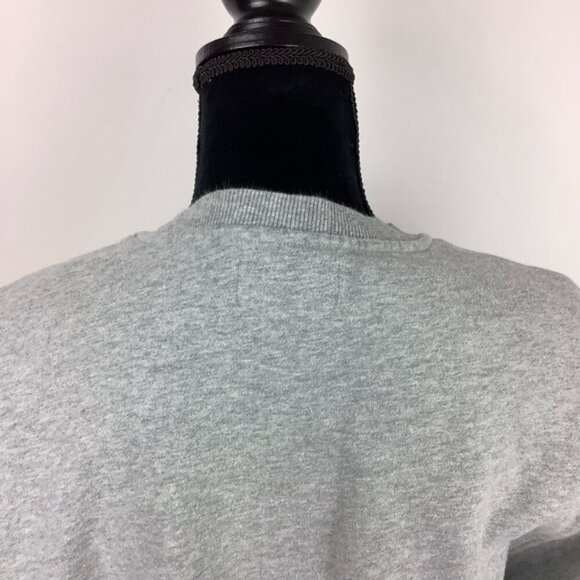 TNA PERKINS RELAXED CROPPED GRAY SWEATSHIRT XXS - Picture 7 of 11